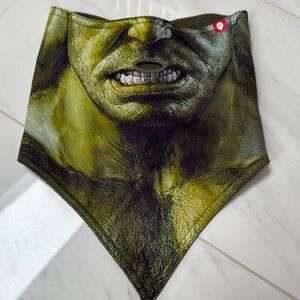 Airhole Marvel Hulk face mask balaclava like new